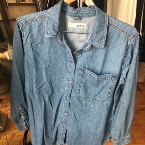 Jean shirt almost brand new